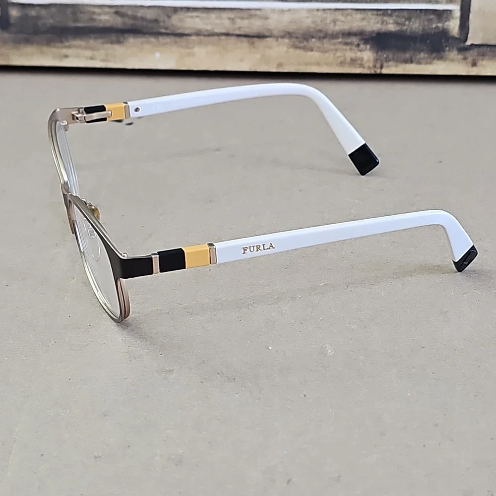 FURLA VFU107K Col.0M12 Dark Brown/Cream Full Rim, Frame Only 50-15-140